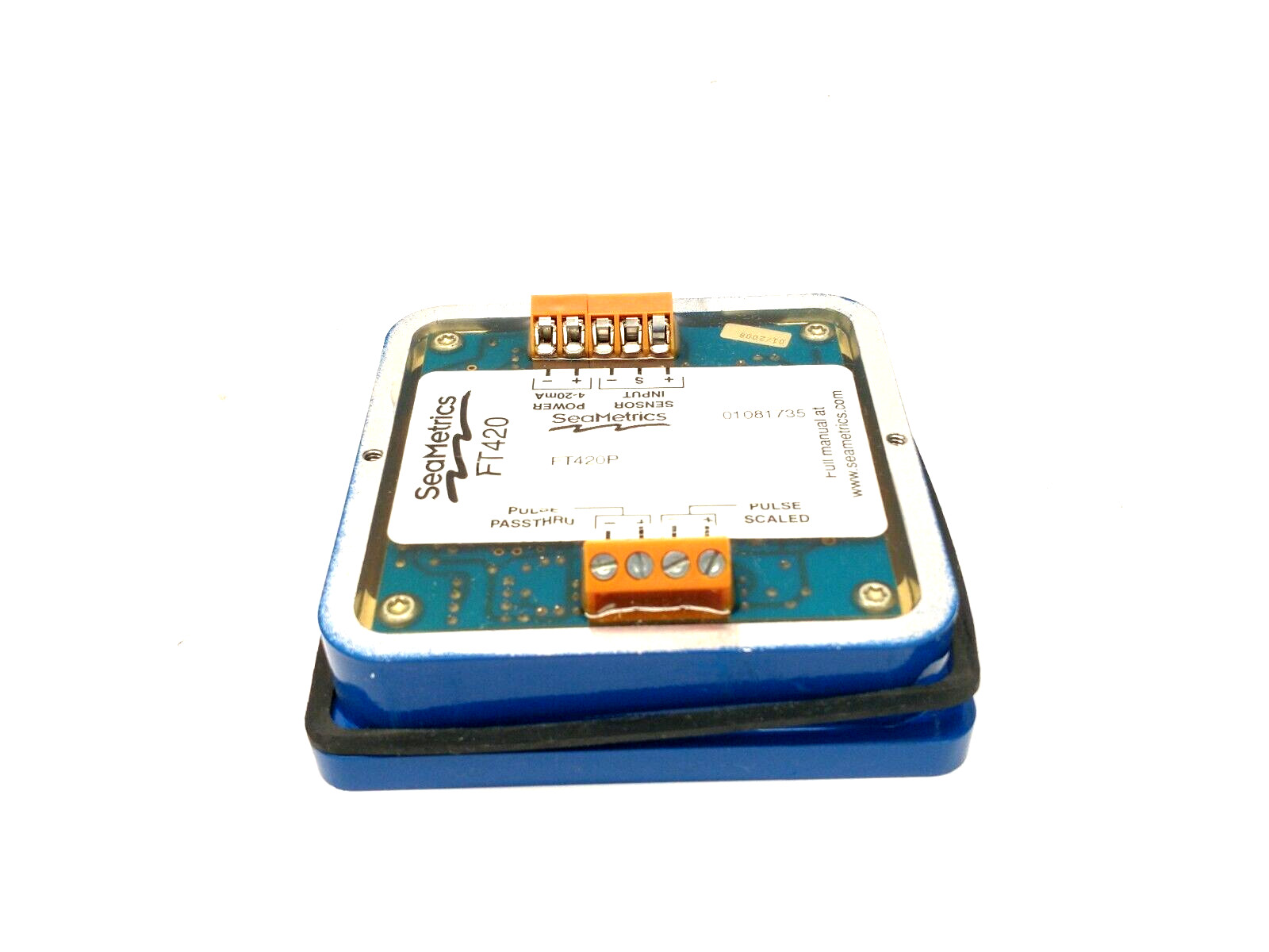 SeaMetrics FT420P Flow Controller Computer Display