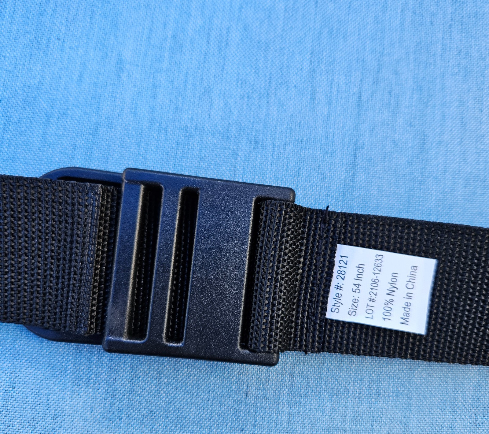 Frogg Toggs Fishing Waders Safety Belt Wading QuickReleaseBuckle 54x1 1/2" nylon