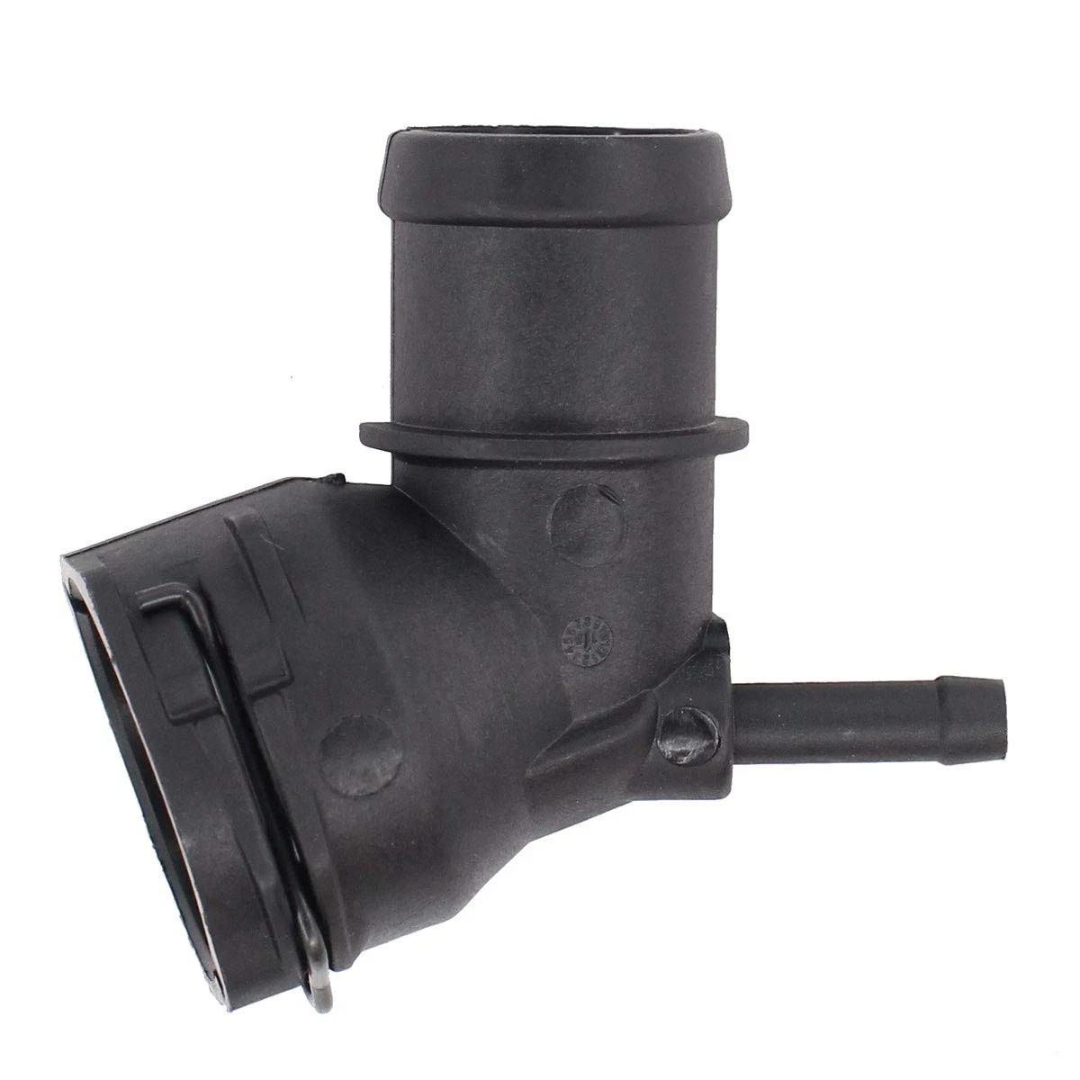 NewYall Upper Radiator Coolant Hose Connector Pipe for A3 S3 TT Black