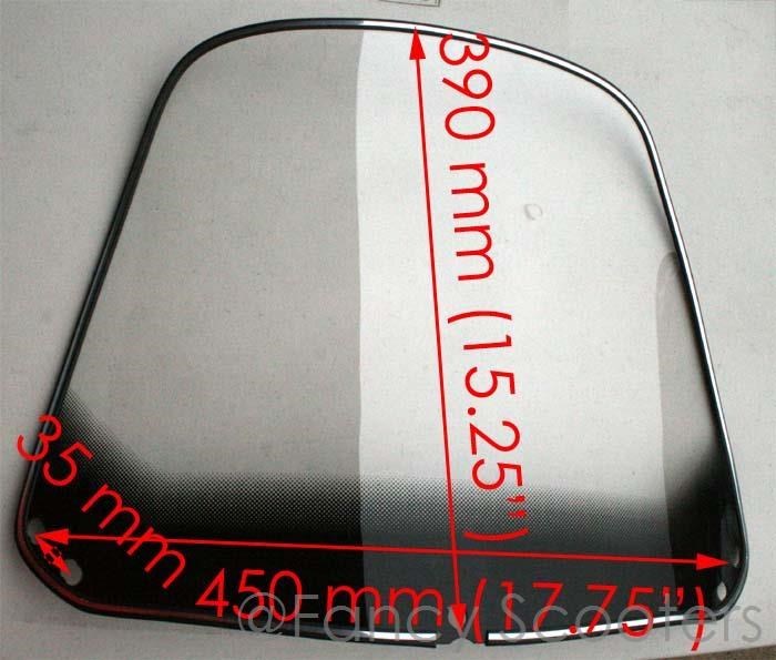 150CC 250CC CRUSE SCOOTERS WINDSHIELD FOR ROKETA,JONWAY,TANK,SUNL,BMS SCOOTERS
