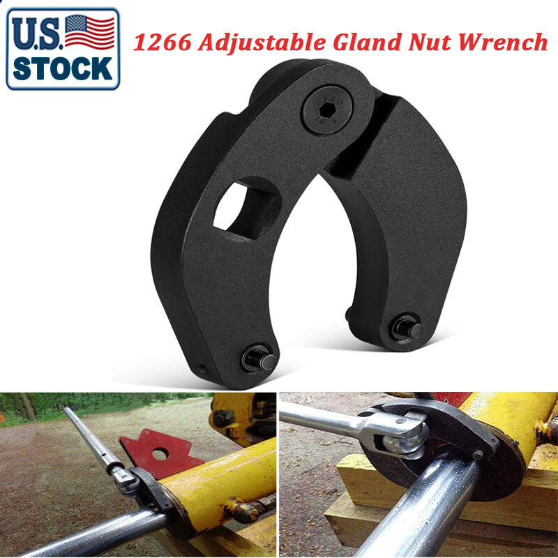 1266 Adjustable Gland Nut Wrench For Case 480E/580/580D/580SE/580 ck/180 Backhoe
