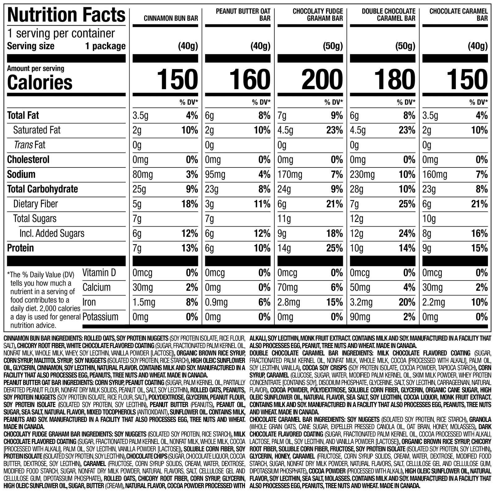 Nutrisystem On-The-Go Variety Bundle Bars, for Weight Loss, 15 Count