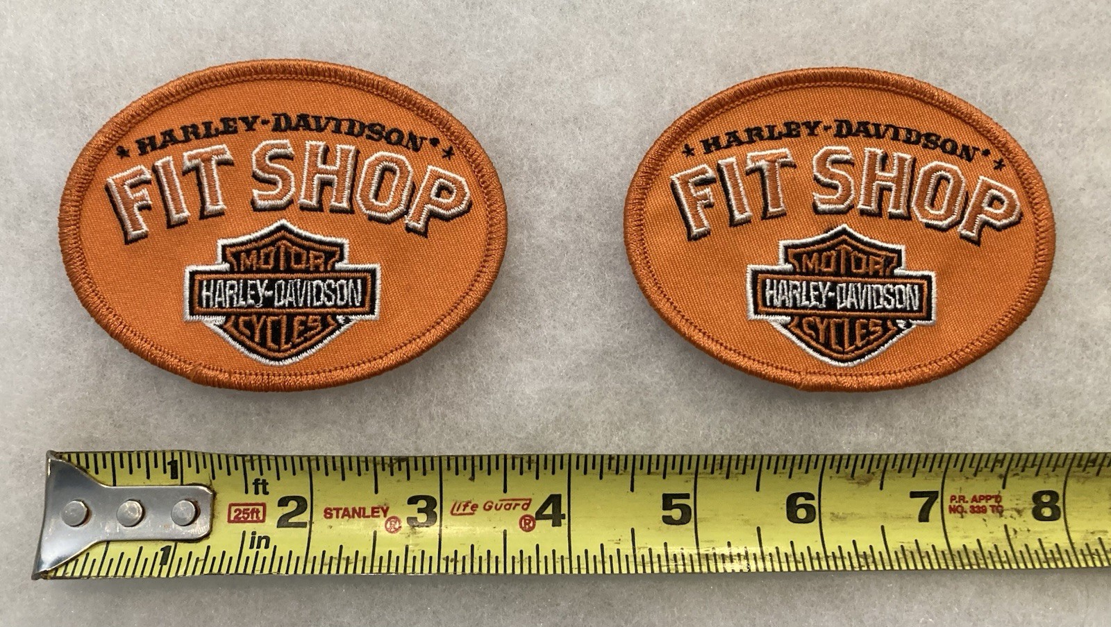 Lot Of 2 New Unused - Vintage Harley-Davidson - Dealer's Only - Fit Shop Patch