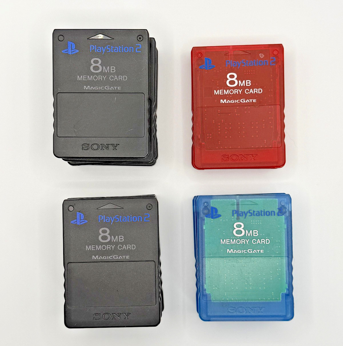 Sony Playstation 2 PS2 Official OEM MagicGate 8mb Memory Card Genuine SCPH-10020