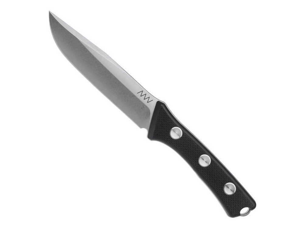 Acta Non Verba Knives P300 Fixed Blade Black G10 Handle - ANVP300-015