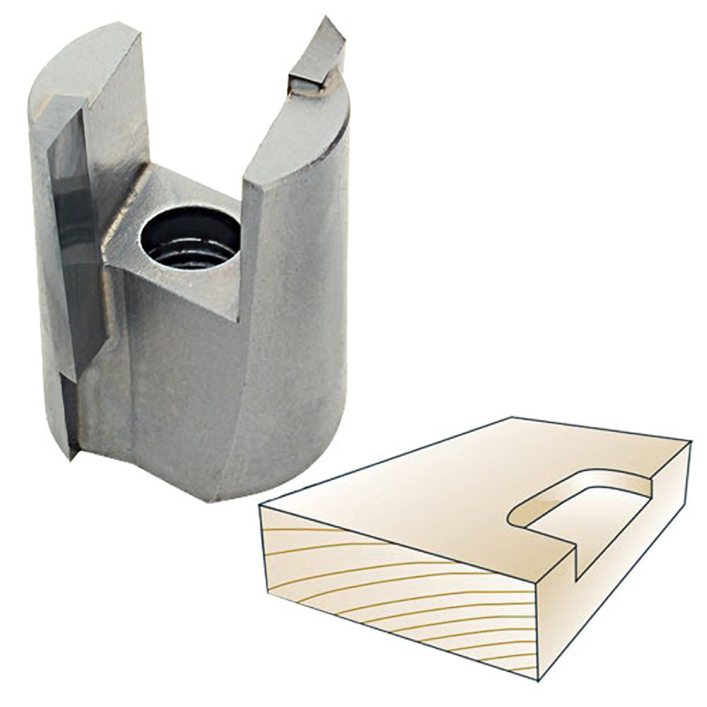 Whiteside 13-765 Helix Mortise Bit w/ Downshear 49/64"CD, 5/8"CL