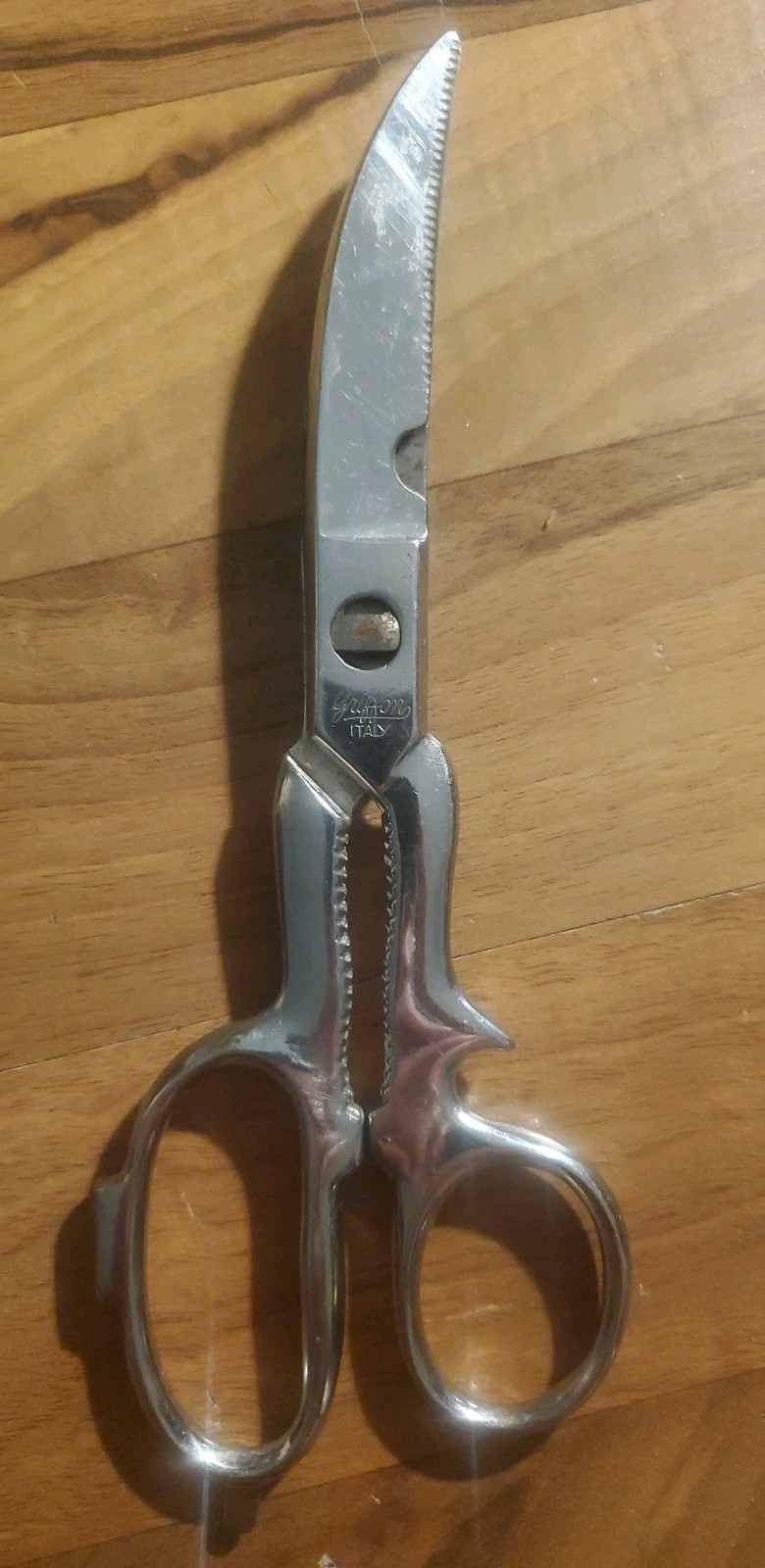 Vintage Griffon Italy 8.5" Take-Apart Stainless Kitchen Poultry Shears Scissors