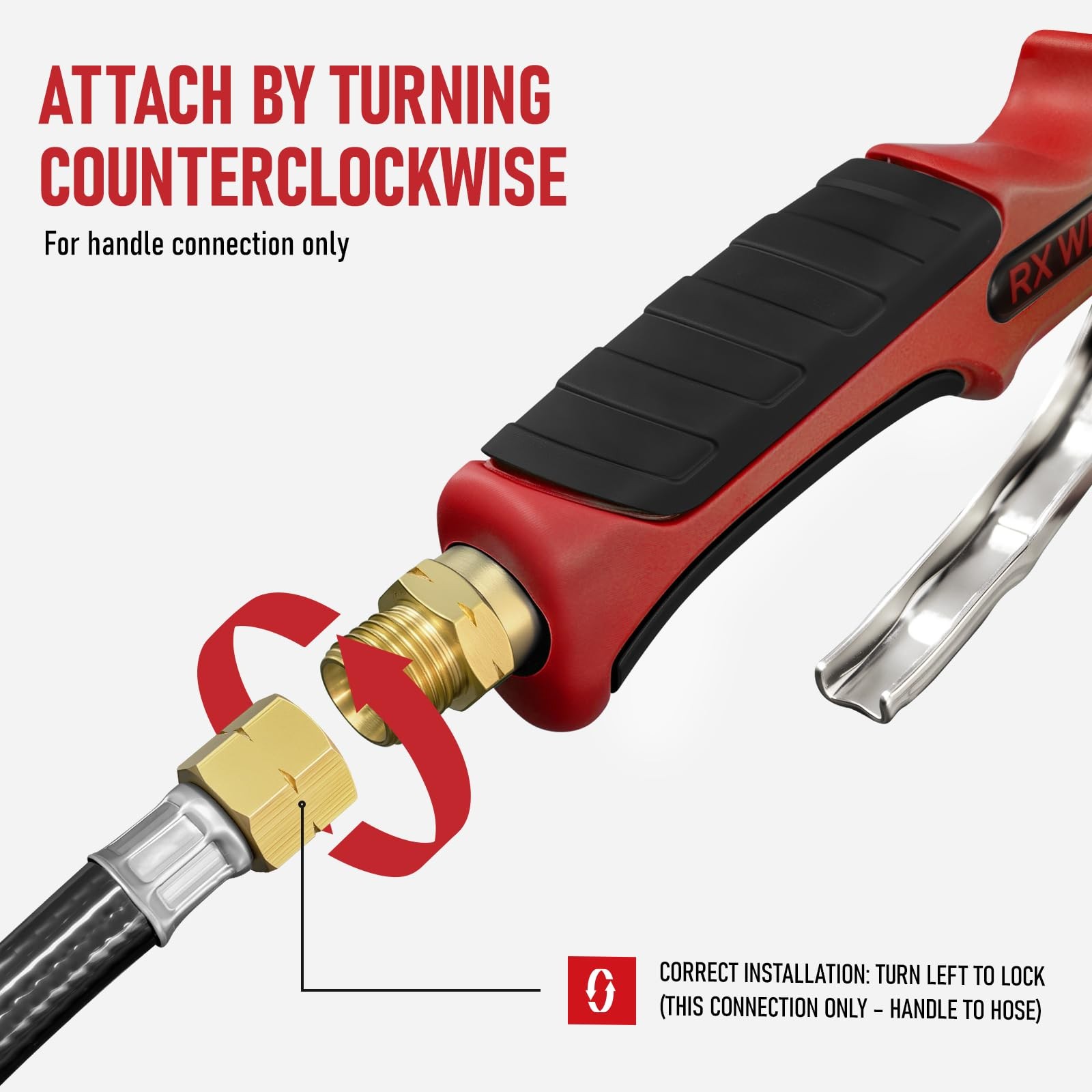 Propane Weed Torch - High Output 1,800,000 BTU with 10FT Hose, Flame Control ...