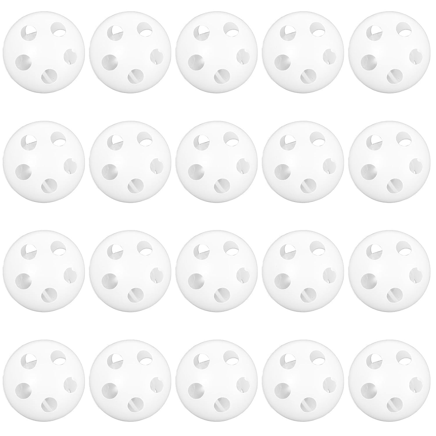 20 Pcs Rattle Balls Inserts Rattle Box Repair Doll Noise Maker Insert Rattles Ba