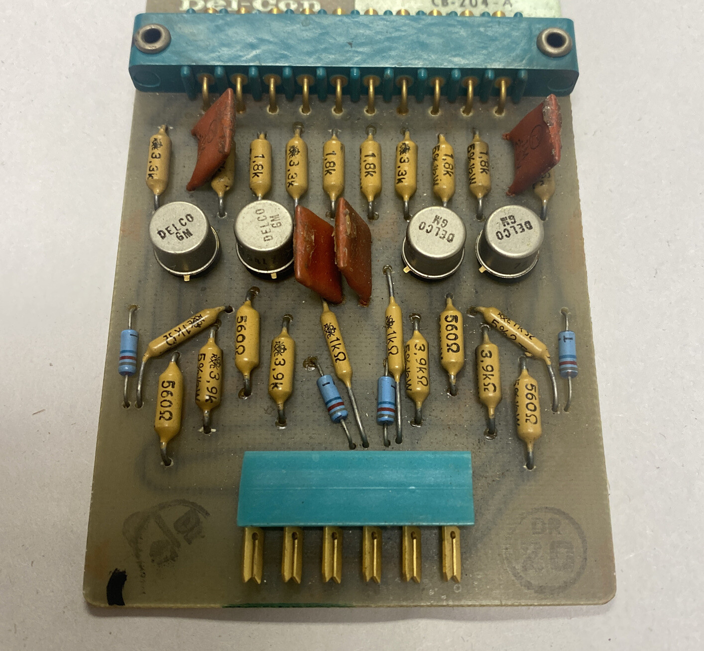Del-Con,CB-204-A,Memory Board NOS