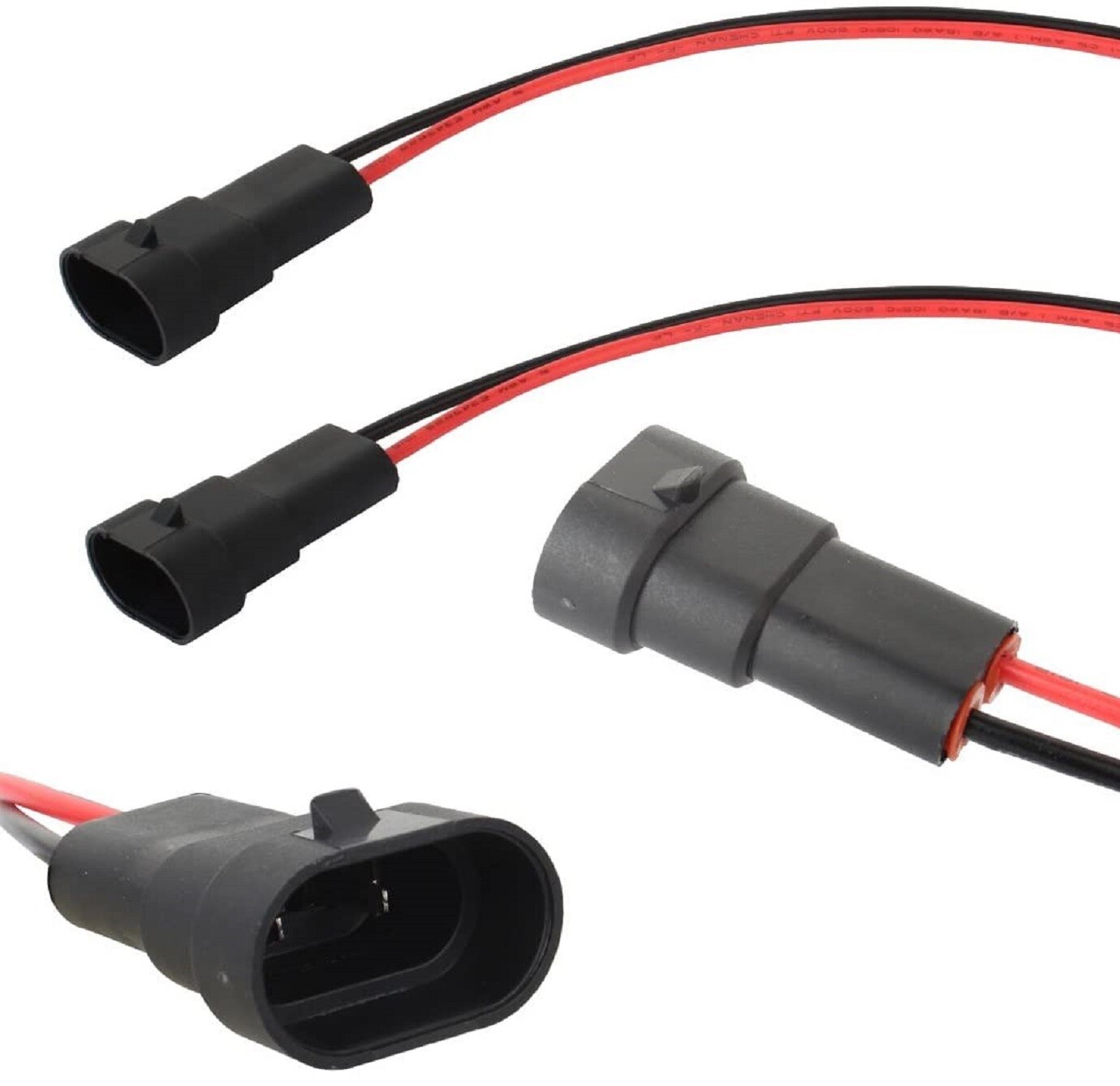 Extension 3ft P H10 9145 Wire Harness Fog Light Replace Socket Plug Lamp Bulb OE