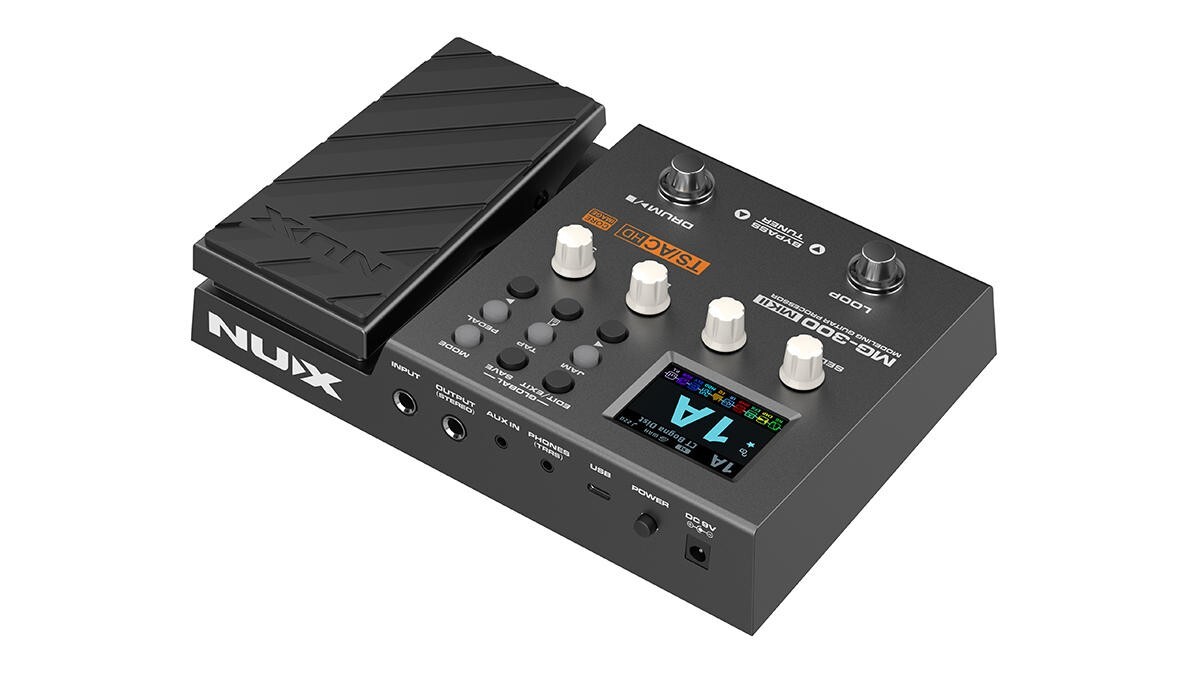 New NUX MG-300 MKII Modeling Guitar Processor Multi Effects Pedal