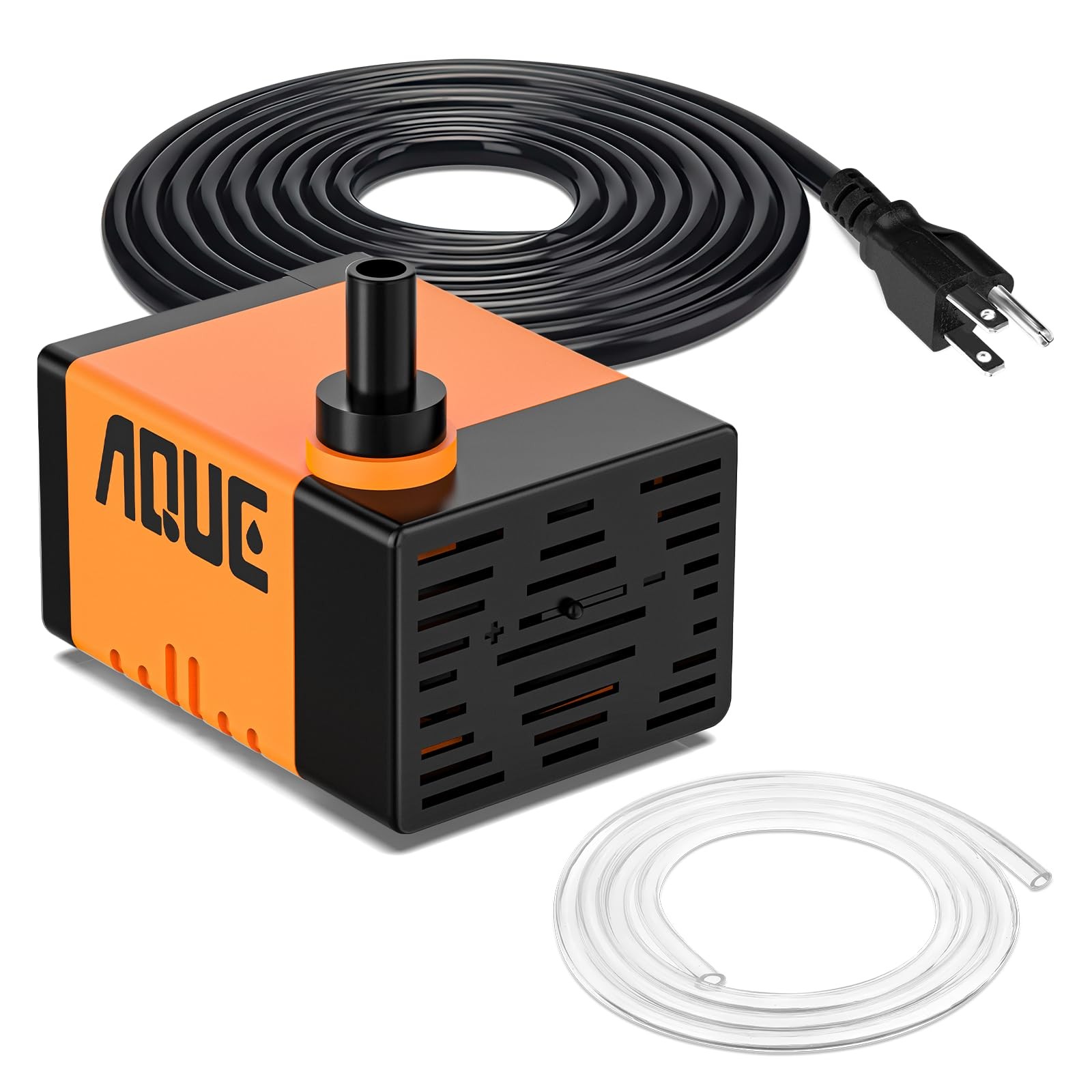 Submersible fountain pump, an ultra-quiet water pump 100GPH,120V 60HZ, featur...