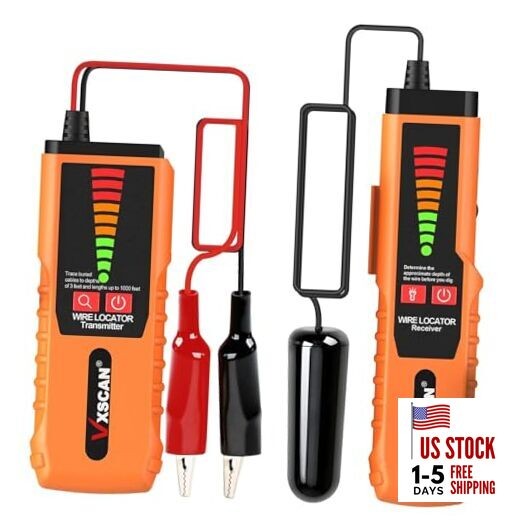 Underground Cable Locator,  F04 Underground Wire Locator with Earphone Cable