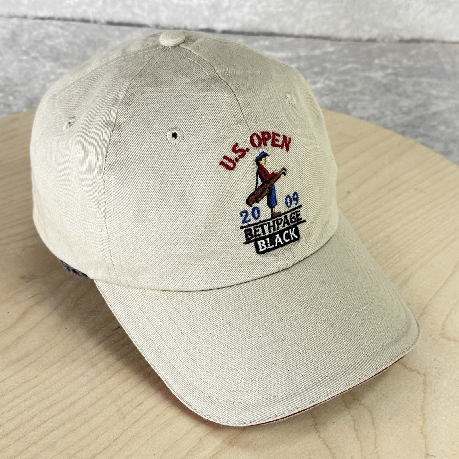2009 U.S. Open Bethpage Black USGA Member Golf Cap - Khaki