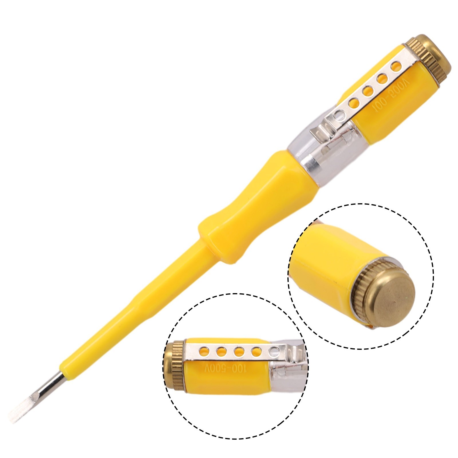 High brightness work neon light bulb electrical test pen voltage indicator