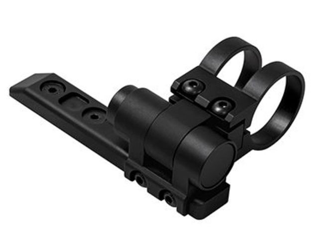 Vism Keymod 1in Extended Flashlight Mount/Modular, Black VMFLKMMR Rings