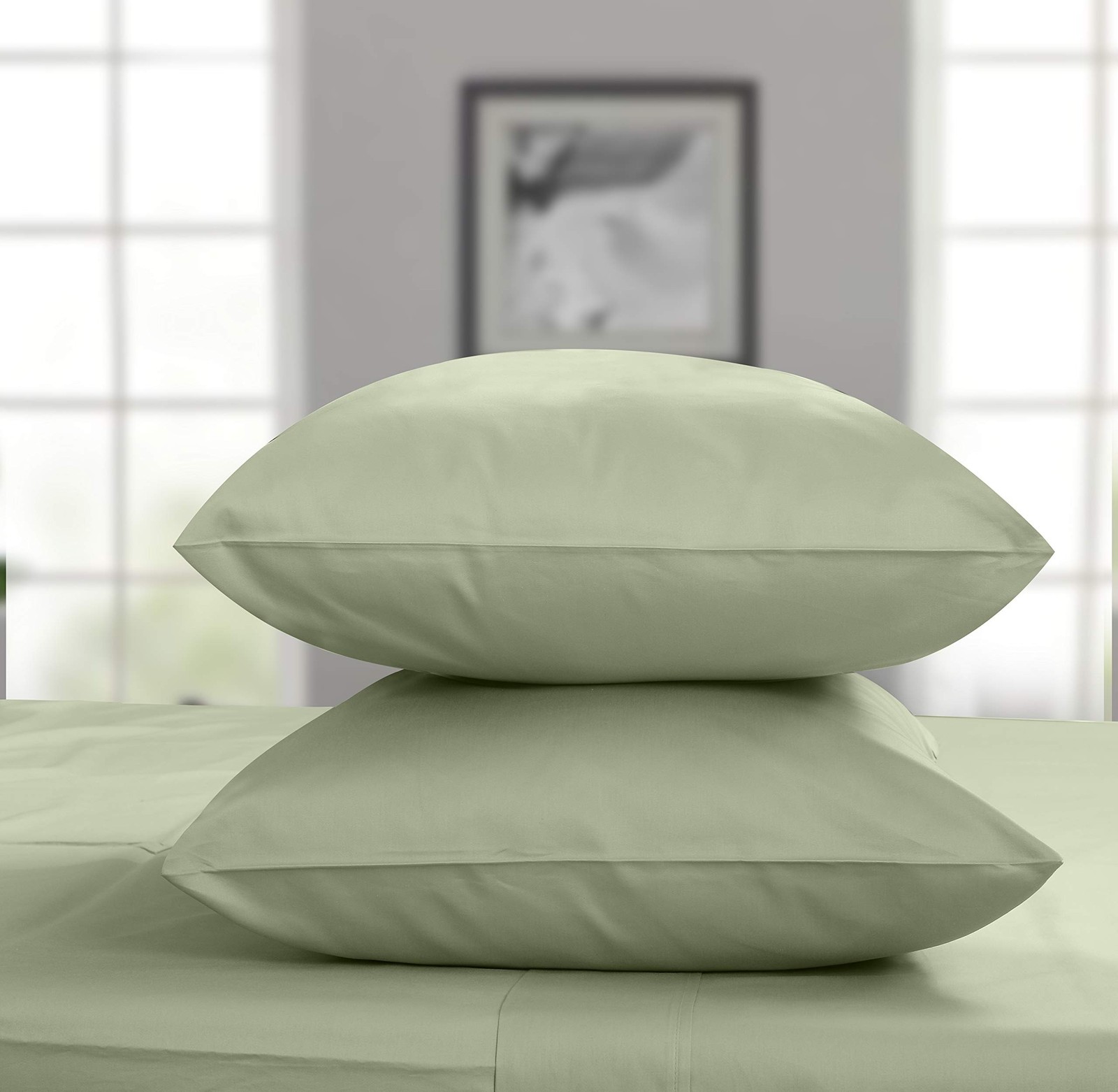 Threadmill Luxury Pillow Cases King Size Set of 2 | 1000 Thread Count 100% US...