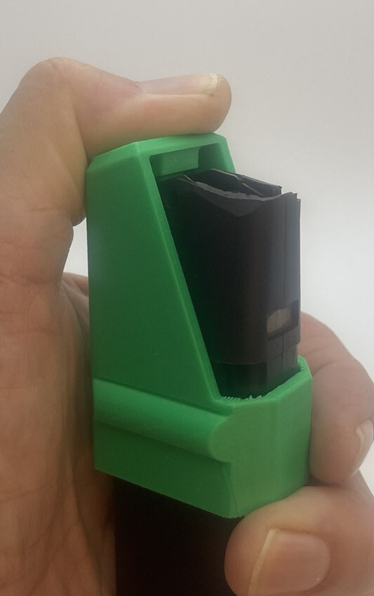 Glock 17 19 26 34 22 23 27 35 Magazine Loader Speedloader by Esource, GREEN!
