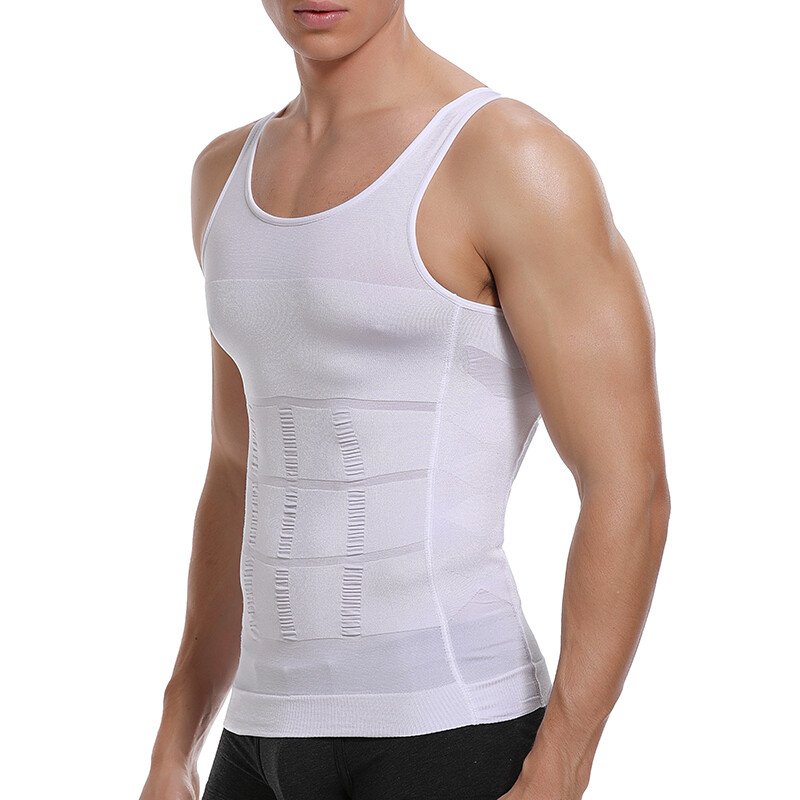 Men Gynecomastia Compression Shaper Slimming Vest Compression Tank Top Underhirt