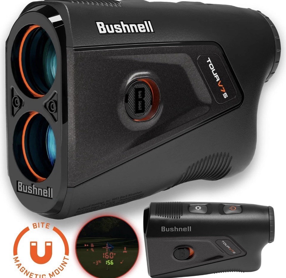 New! Bushnell Golf Tour V7 Shift Laser Rangefinder with Tour Trusted Slope