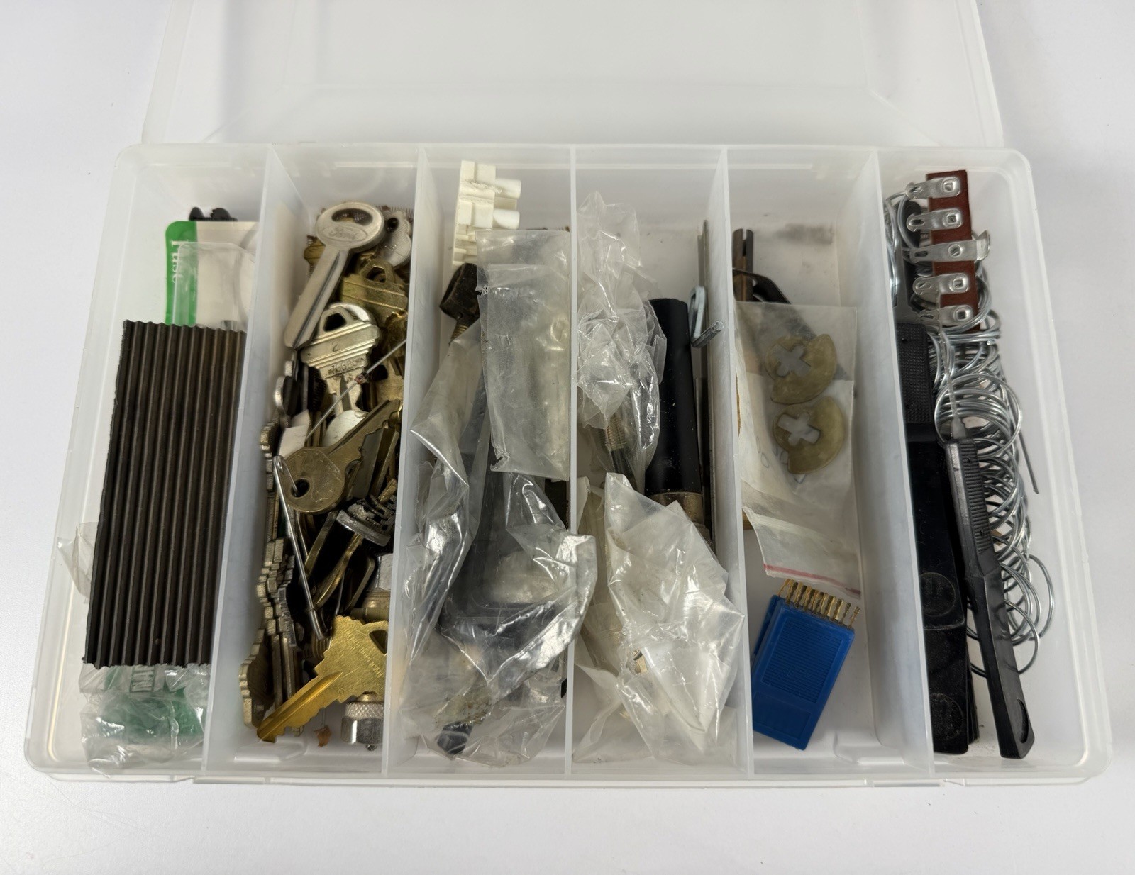 Lot Of Locksmith Pin Kit Keys Lock Parts