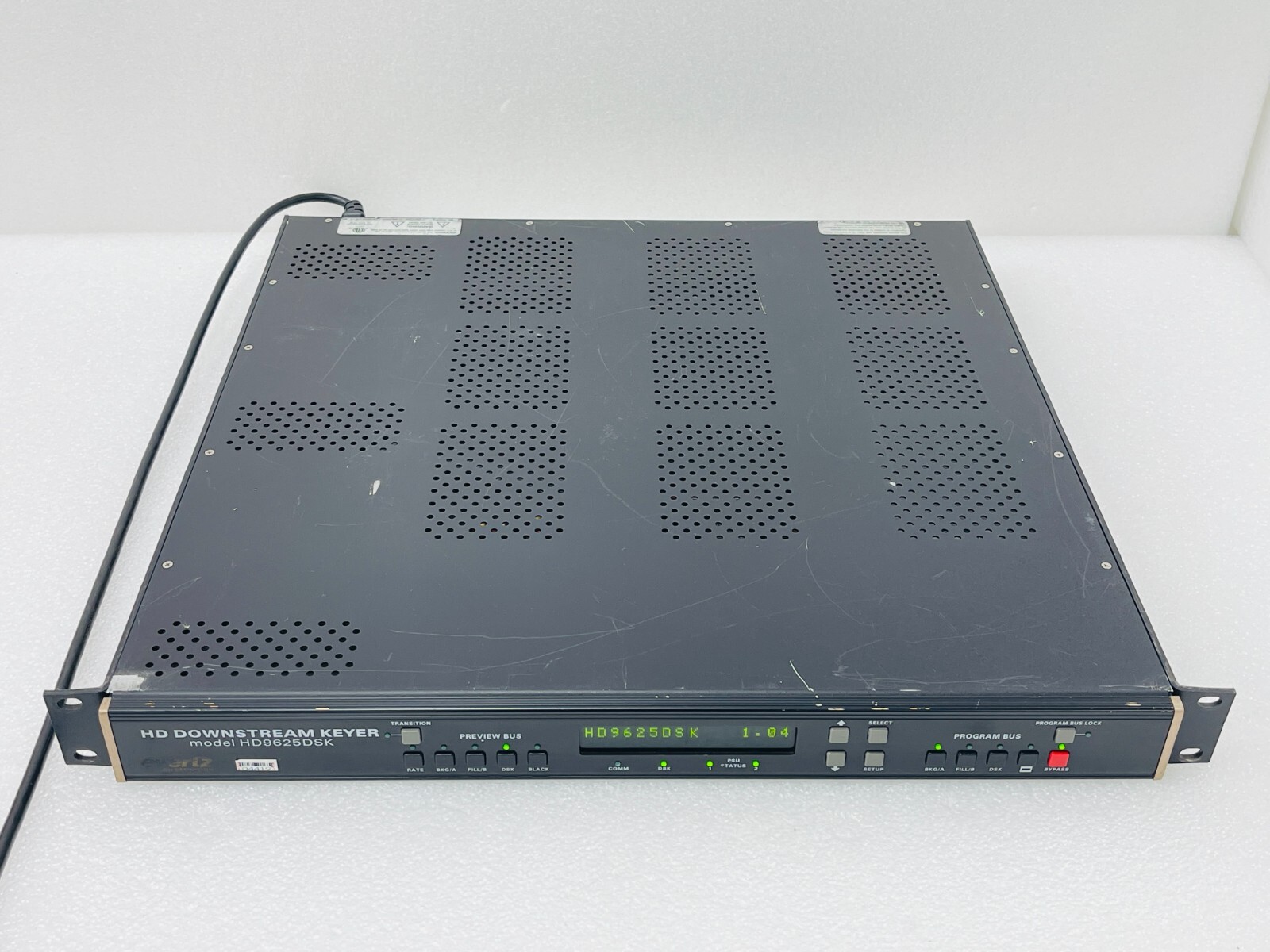 Used - Evertz HD9625DSK HD Downstream Keyer With Power Cord / Free Shipping