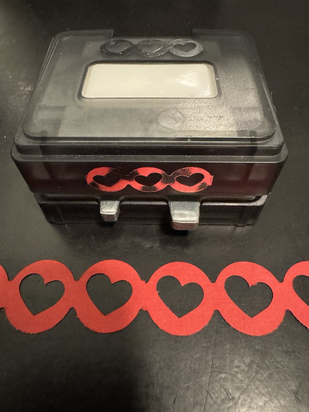 Creative Memories Heart Chain Border Maker Cartridge No Box