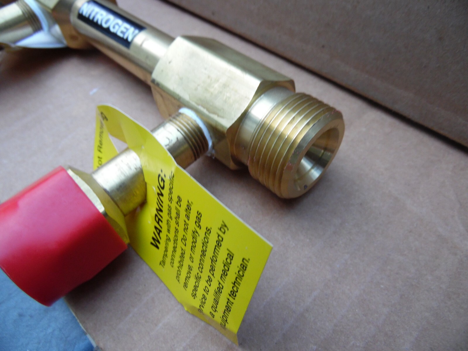 Rego Nitrogen Pressurized Gas Header 2 Outlet Valve Distribution System 136002