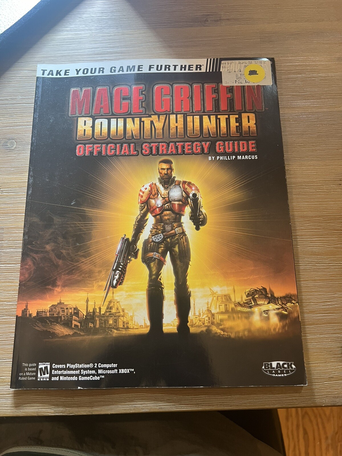 2003 BRADYGAMES MACE GRIFFIN, BOUNTY HUNTER. STRATEGY GUIDE. PLAYSTATION, XBOX