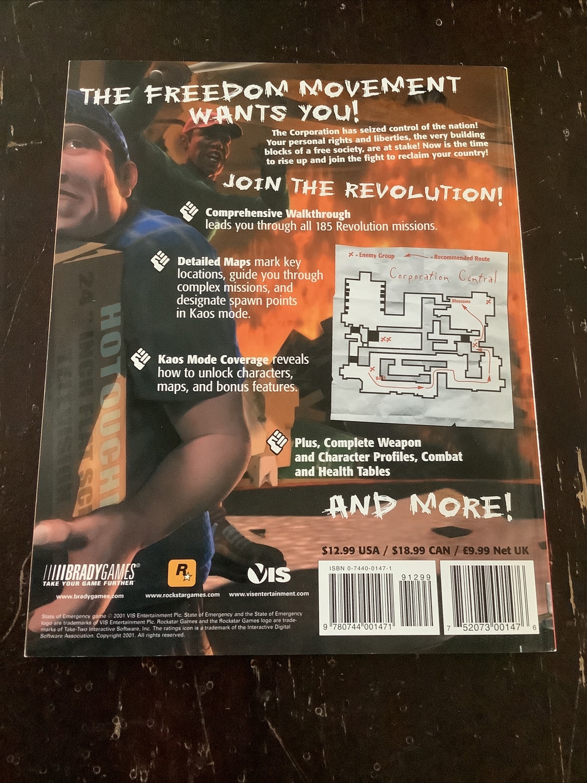 State Of Emergency Strategy Guide Play Station 2