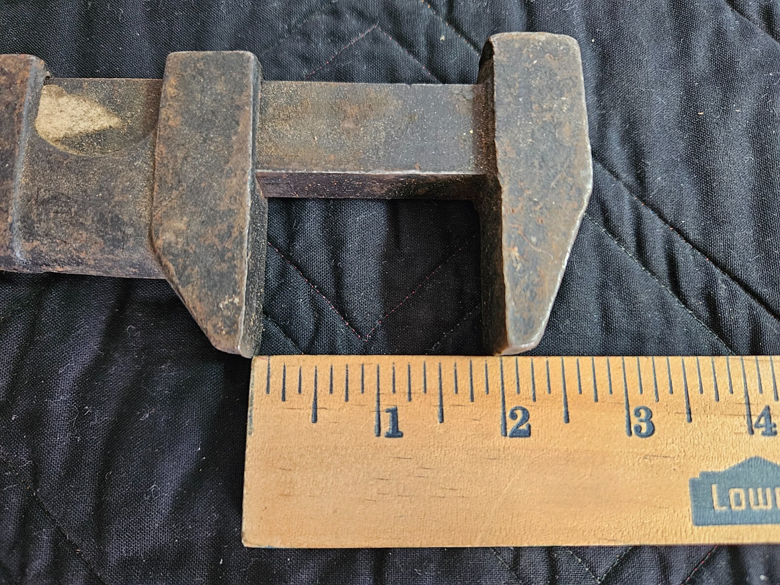 Antique Tools: Monkey Pipe Wrench ~ Wooden Handle ~ 12"