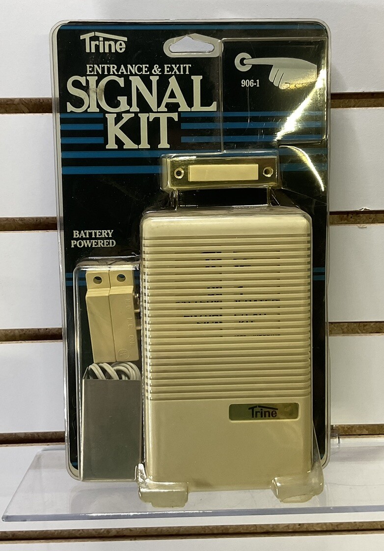 Vintage 1990  Trine Entrance Exit Signal Kit Door Chime  NEW & SEALED 906-1