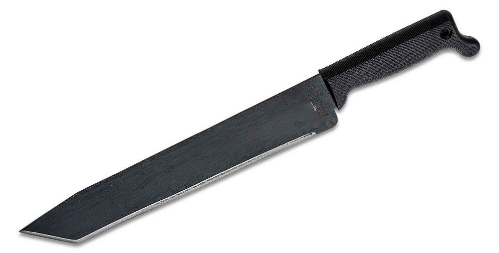 Cold Steel Machete Fixed Knife 13" 1055HC Steel Tanto Blade - 97BTMS