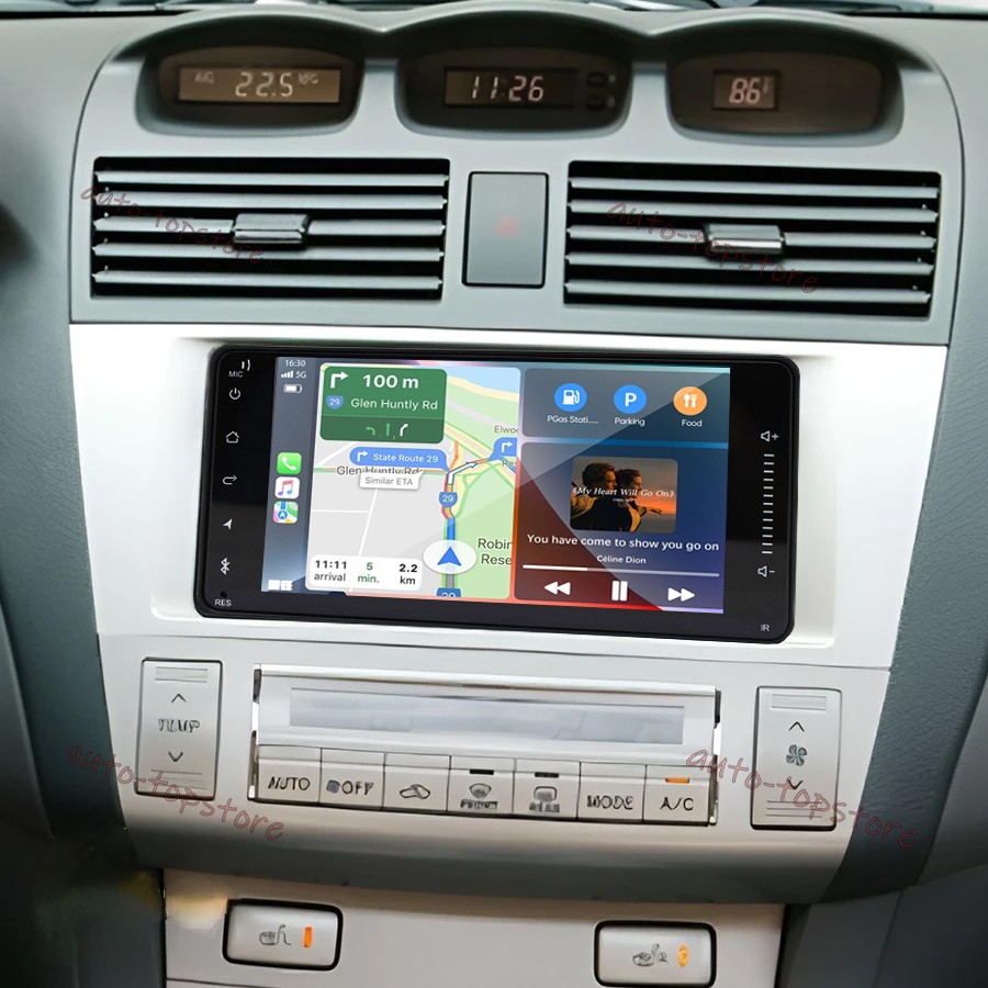 For 2004-2008 Toyota Solara 7" Android 13 Carplay Car Stereo Radio GPS Navi WIFI