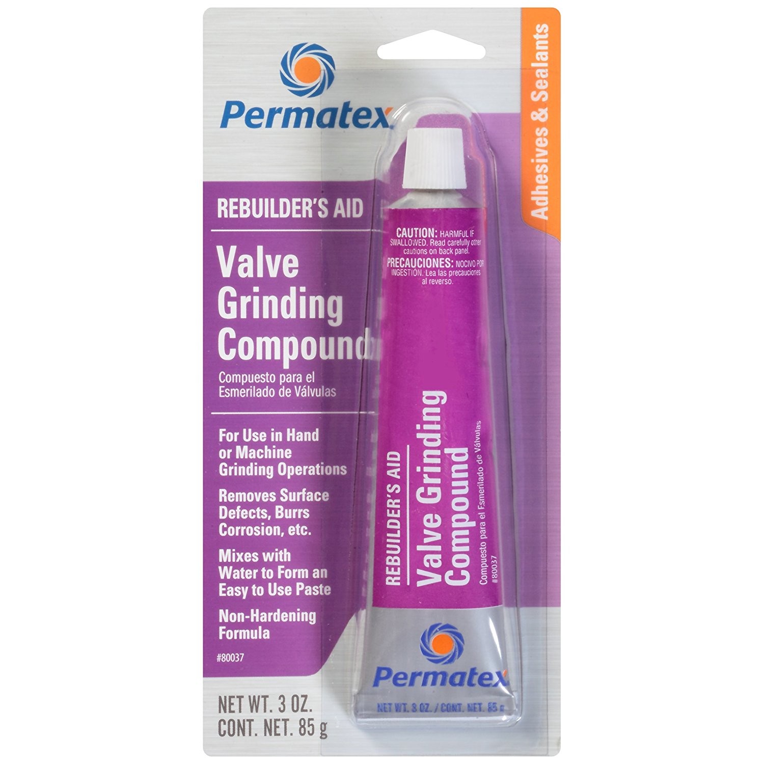Permatex Valve Grinding Compound 3oz Tube