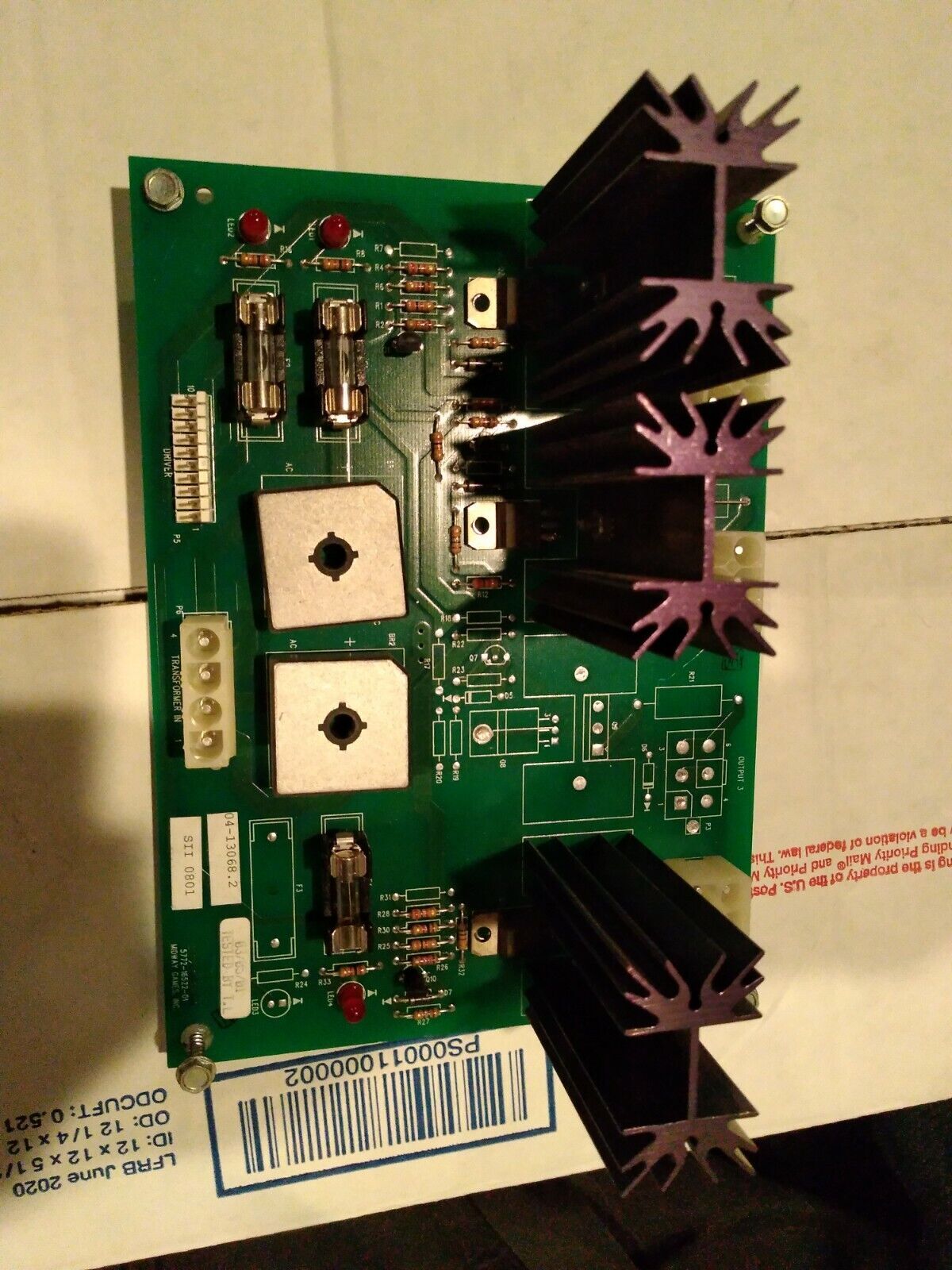 arctic thunder arcade pcb part #702