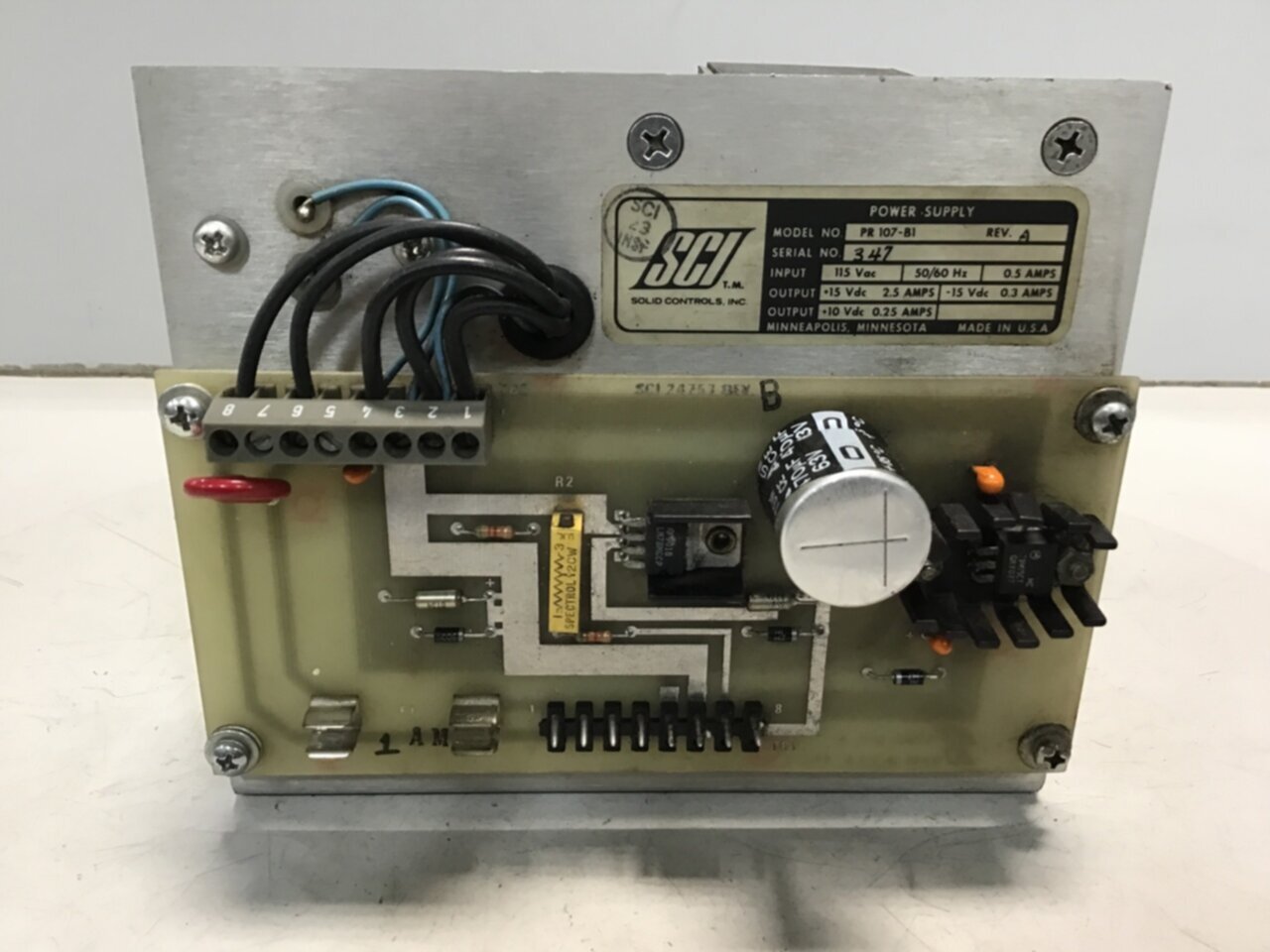 SCI Power Supply PR 107-B1 Used #39010