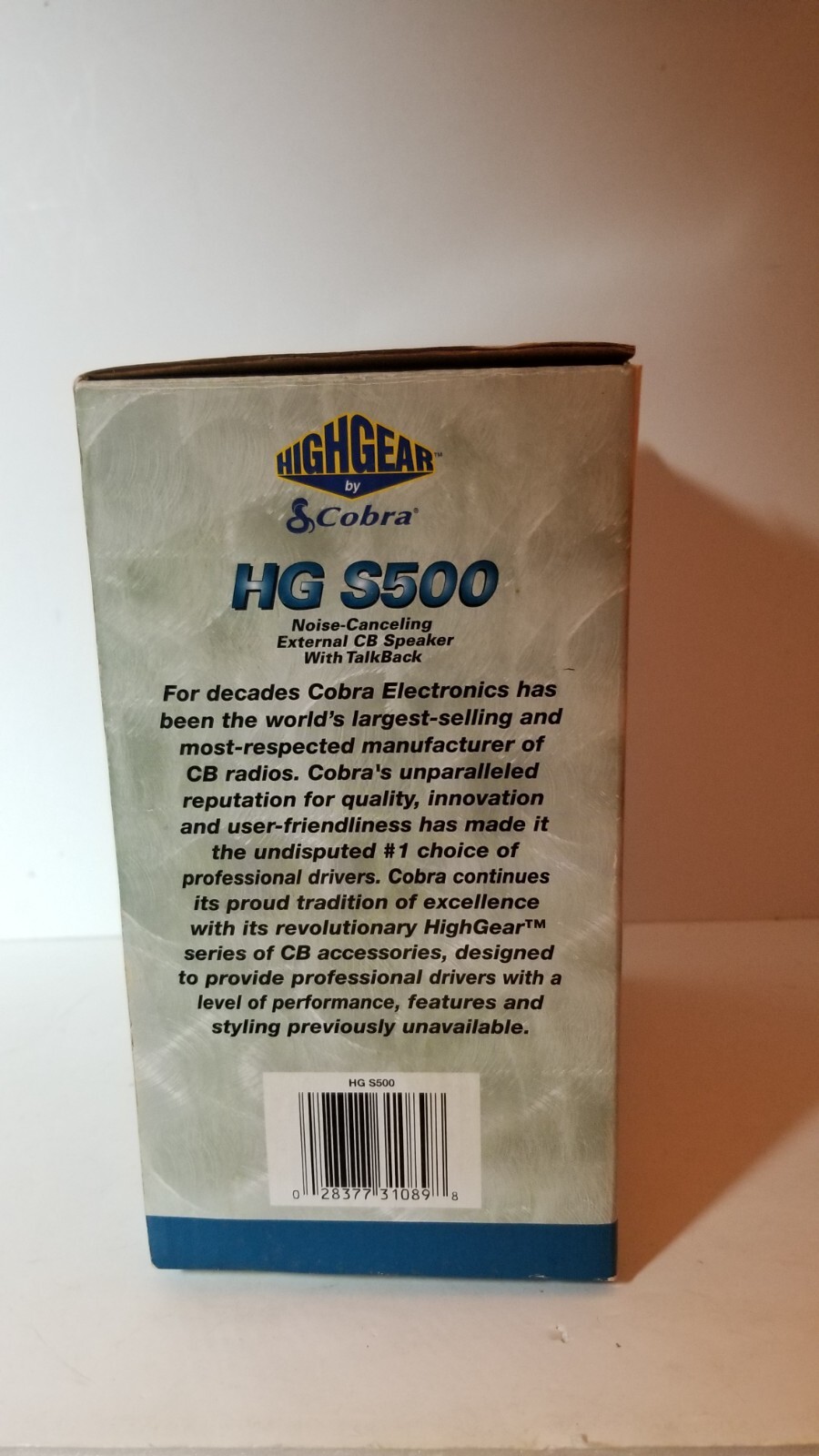 Cobra CB Radio Speaker External HG-S500