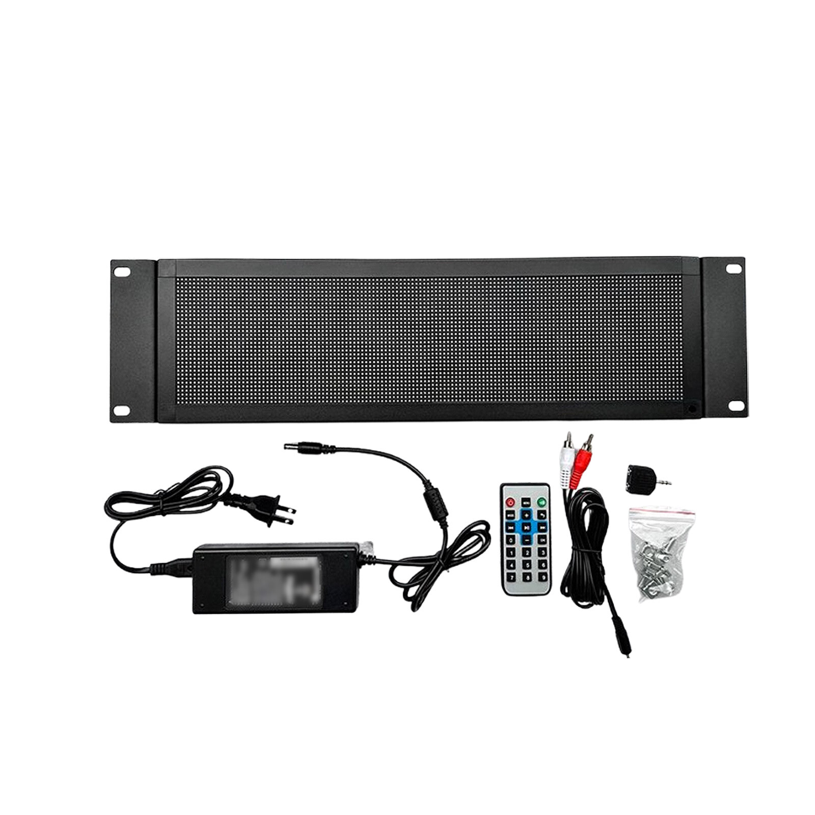 Full Color Music Spectrum Display Rhythm Light 3U with Mounting Bracket