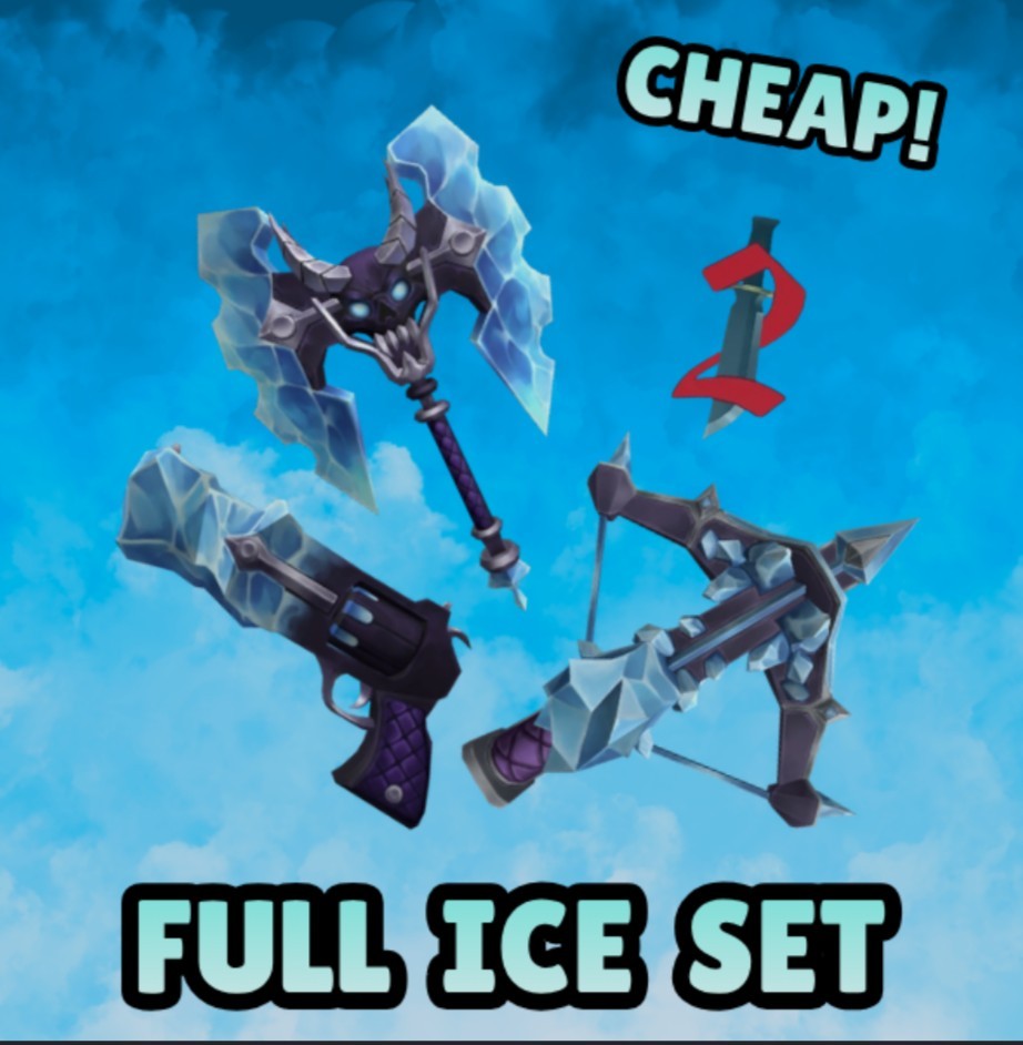 Clash Royale Full Ice Set In-Game Game Item/Asset Gen 1 ID #1