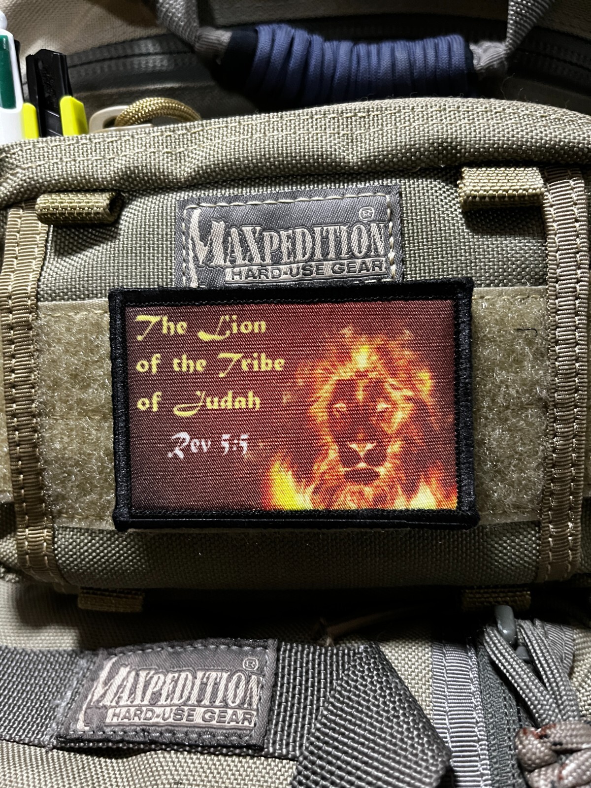 Lions Not Sheep Morale Patch Military Tactical
