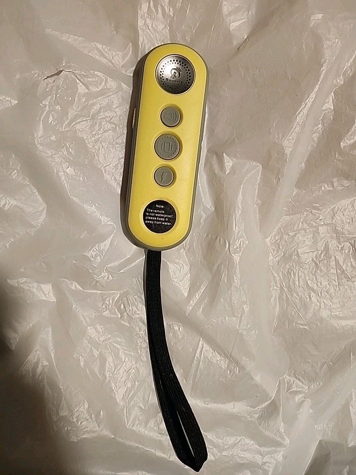 Bousnic Remote for Dog Shock Collar 3 Mode Options Remote Only Yellow