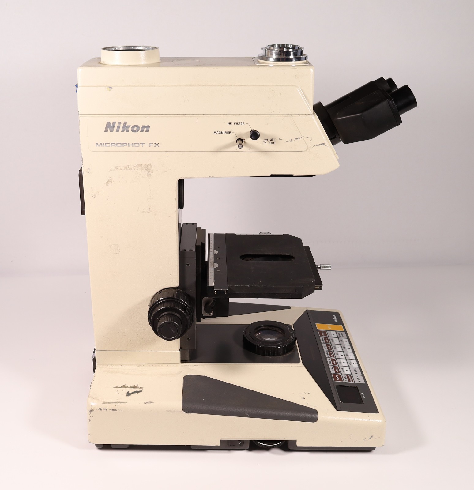 Nikon Mirophot-FX Microscope with Stage and Binocular Head