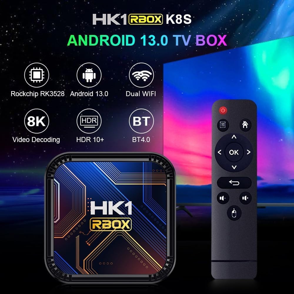Android 13.0 TV Box 8K 4GB RAM 32GB ROM