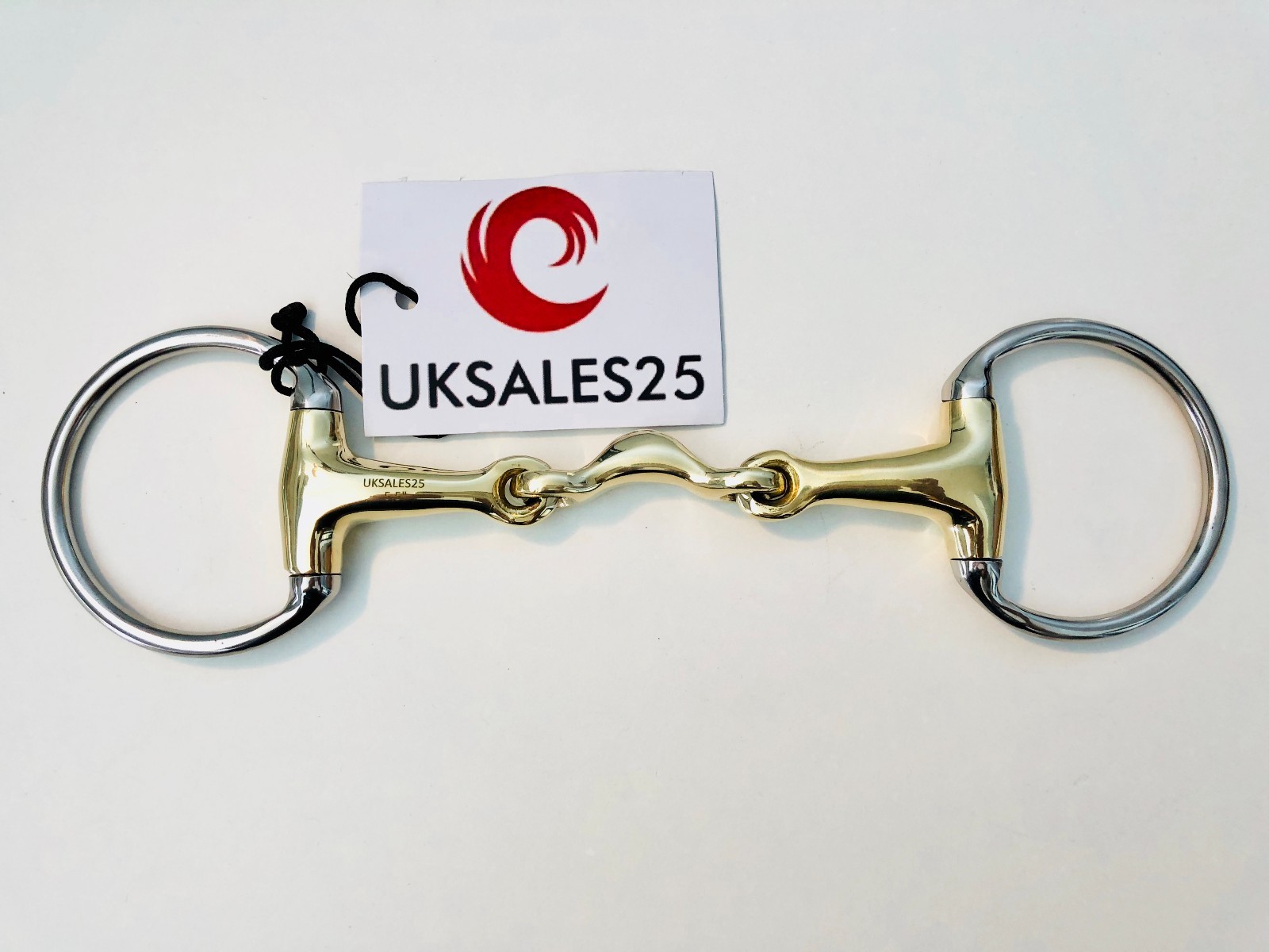 Teether Half Moon Bridle Bit (UKSALES25) Same Day Shipping