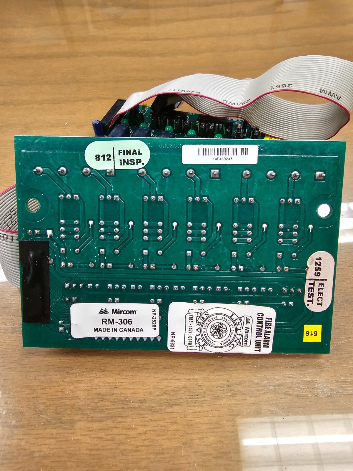 Mircom RM-306 Six Relay Adder Modules