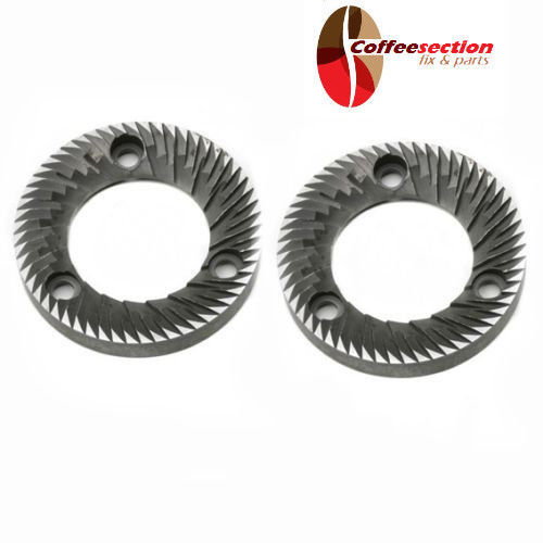 Grinding Burrs Fiorenzato Mc F5 (pair) 64x37x8.5 Rh, part 001.002.034 ,1251030