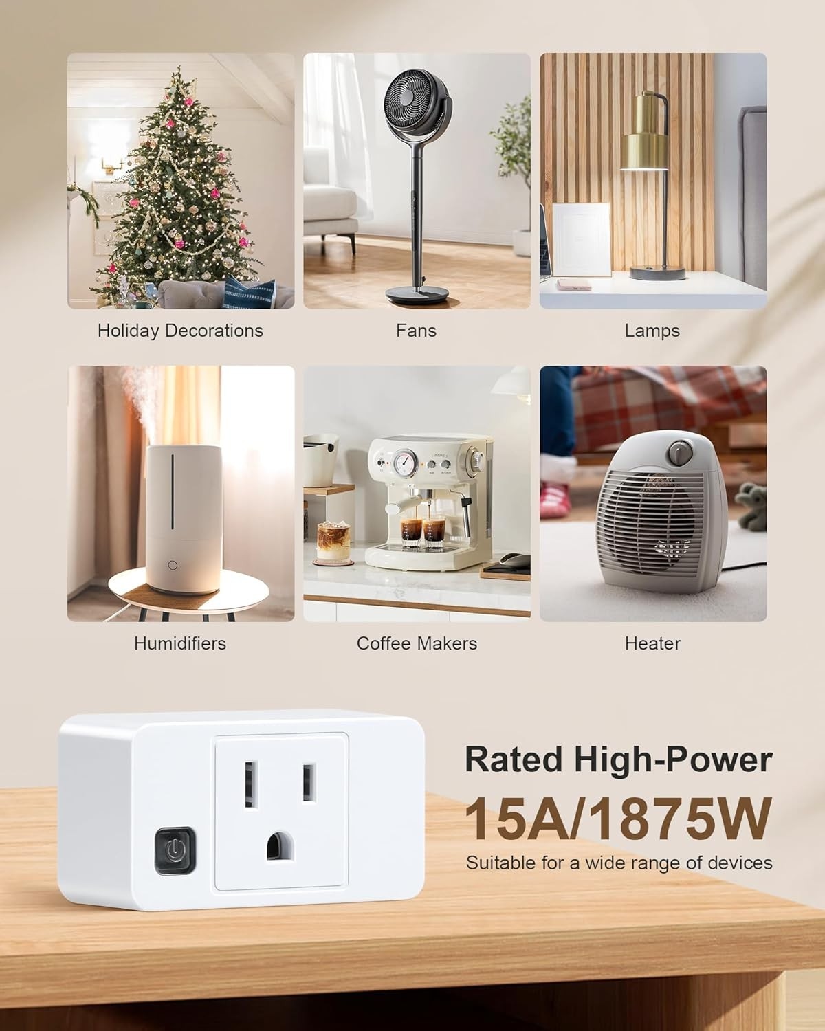 Wireless Remote Control Outlet, 200FT Long Range Remote Light Switch, Mini Re...