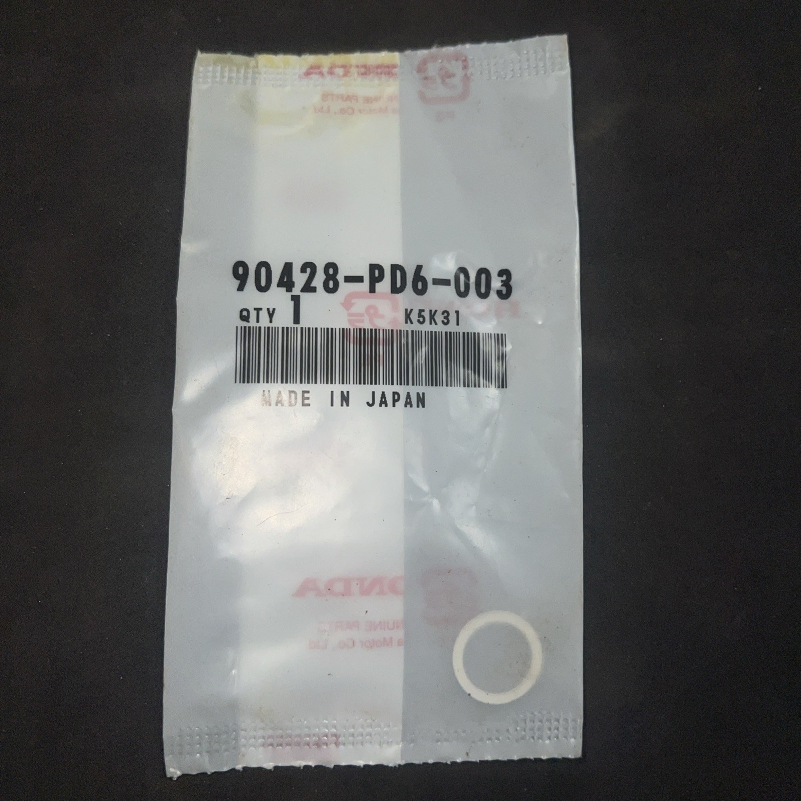 Honda OEM Part 90428-PD6-003 WASHER, SEALING (12MM) A18